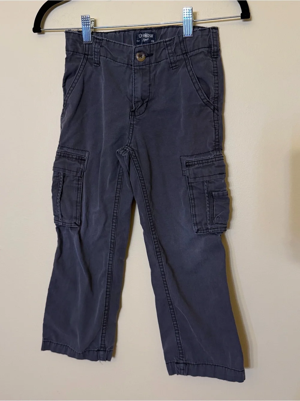 OshKosh B’gosh Cargo Pants Kids 6 Grey
